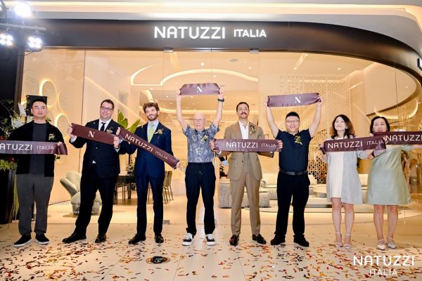 Natuzzi Italia Ribbon Cutting