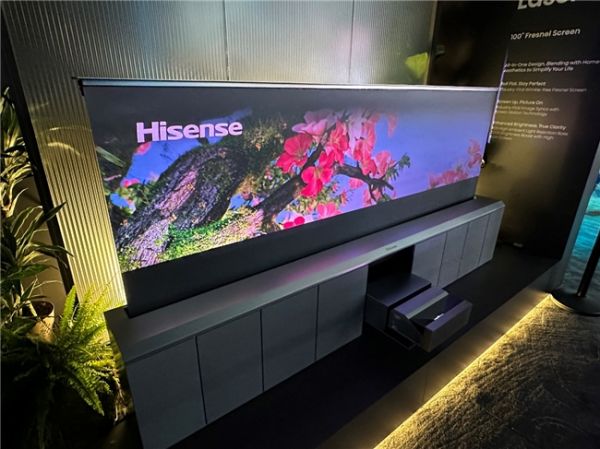 海信激光电视展示