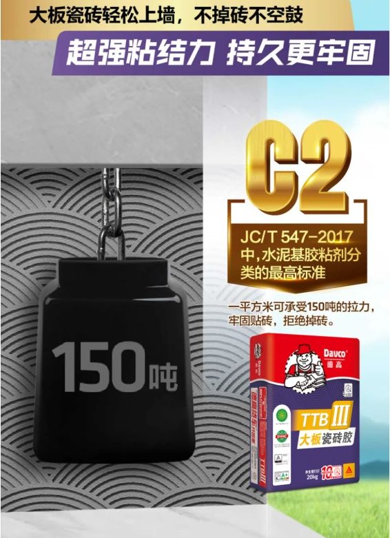 Wall and floor tile adhesives