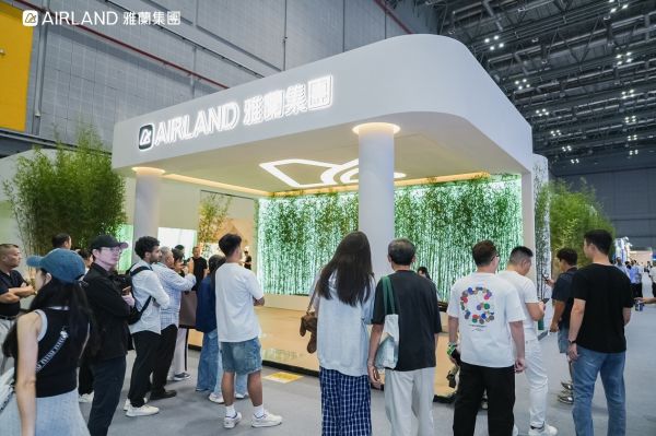 雅兰展位盛况