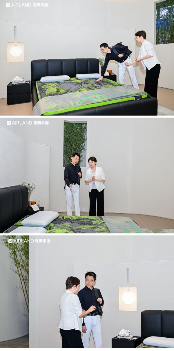刘润参观雅兰展位