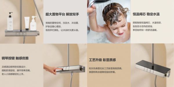 TOTO L Series Shower Column
