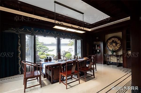 红木全屋定制图片