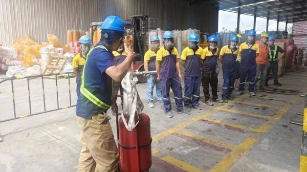 Safety Training at Sikafloor BFM China Safety Day Event