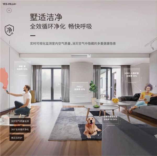 York VRF Central Air Conditioning YES-VILLA+ Series