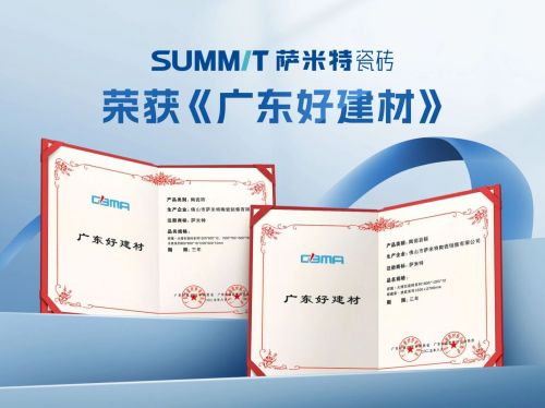 萨米特瓷砖获奖图片