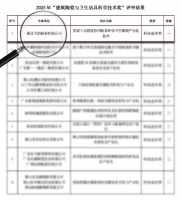 惠达卫浴获科技创新奖，ESG智造领航全球