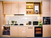 海尔厨电展：节能洗碗科技吸热洗碗