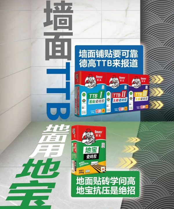 德高地宝瓷砖胶产品图片