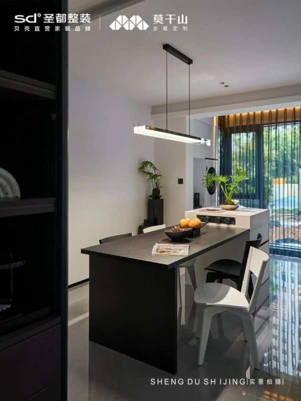 温州永宁春晖现代简奢风案例:空间美学的优雅演绎