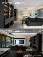 温州永宁春晖现代简奢案例，空间美学演绎