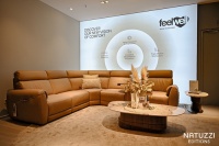 Natuzzi Nuvia杭州万象天地亮相，米兰展新品瞩目