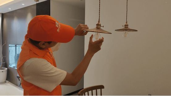 灯具安装案例图示