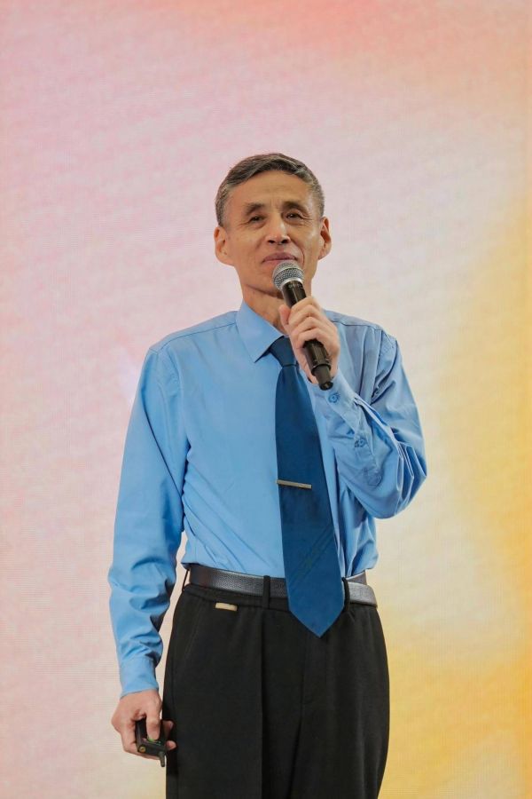 脱口秀演员山山在“人生的午后”沙龙现场