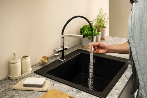 普通模式出水效果