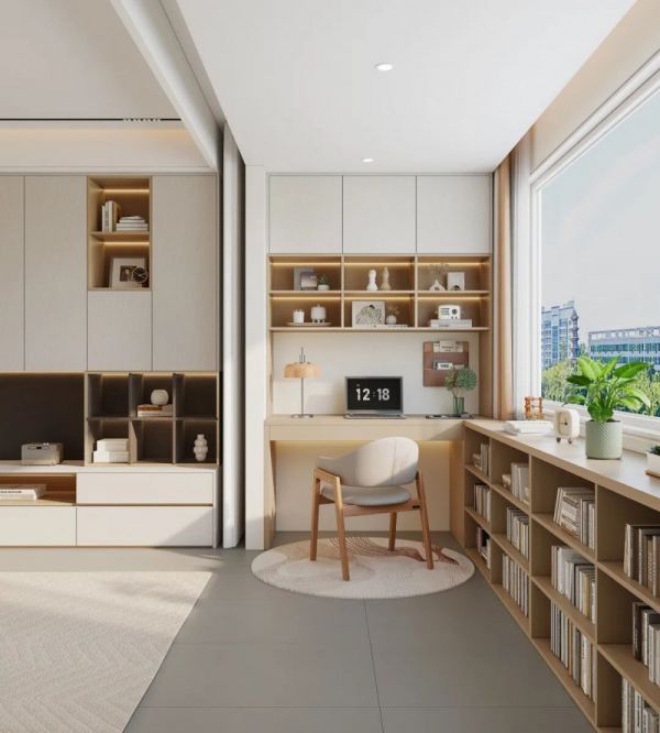 Balcony as a Study Space