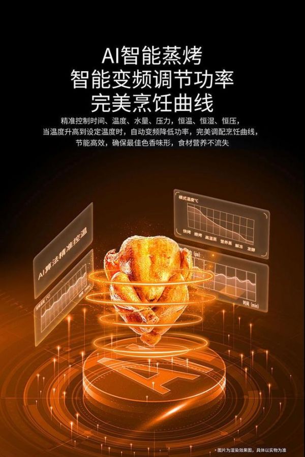 Meida Large Integrated Stove Smart Cooking Functions