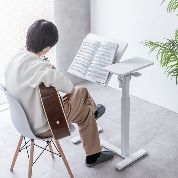 SANWA Folding Table as a Coffee Table