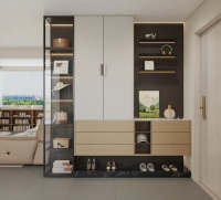 全友家居：客厅变书房，空间翻倍！