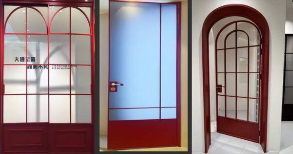 极窄铝型材门样式二