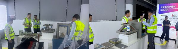 圣戈班领导团参观Join Leader汇杰办公室及实验室