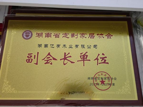 亿有木业成为副会长单位