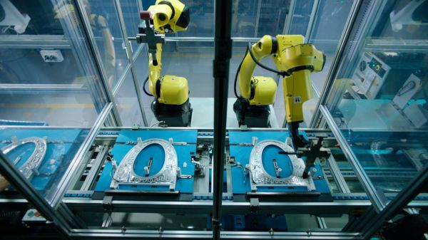 九牧智能马桶绿色黑灯工厂