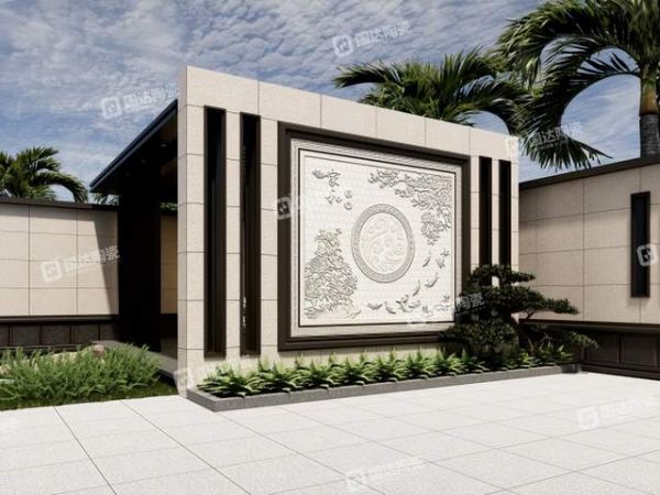 瓷雕壁画应用场景展示