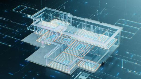 Comfortable living environment with Heat Cube ground heating system