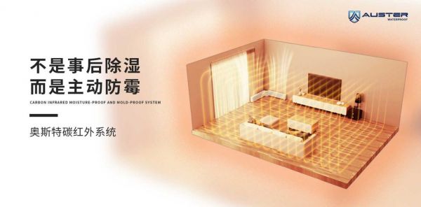 AUSTER Carbon Infrared Moisture and Mold Prevention System