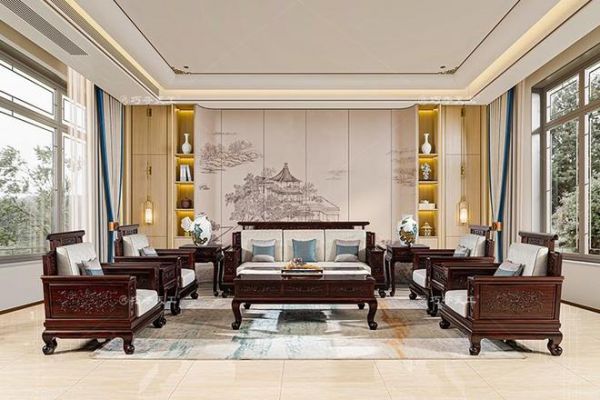 巧夺天工红木整装展示