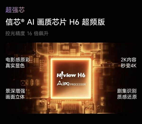 Hisense 100-inch E7Q picture quality demonstration