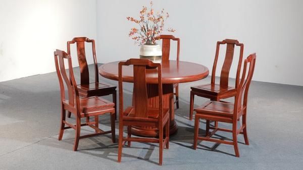 李忠信红木「鸿运来」系列餐桌