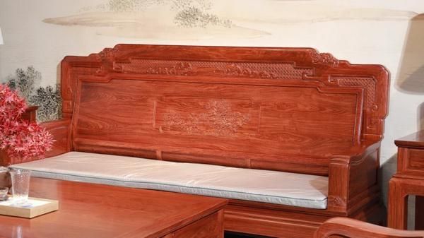 李忠信红木「鸿运来」系列沙发细节