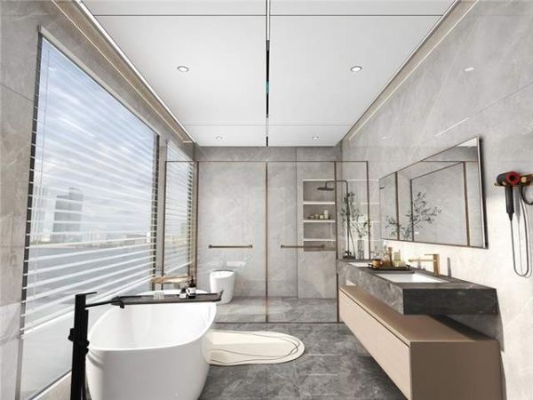 Bathroom ventilation and purification