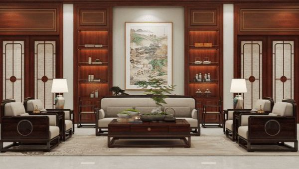 明堂家居红木全屋定制展示