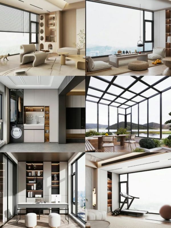 新标门窗阳台空间解决方案