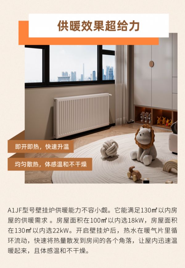 Heating Capacity of Franzisman A1JF Wall Hang Boiler