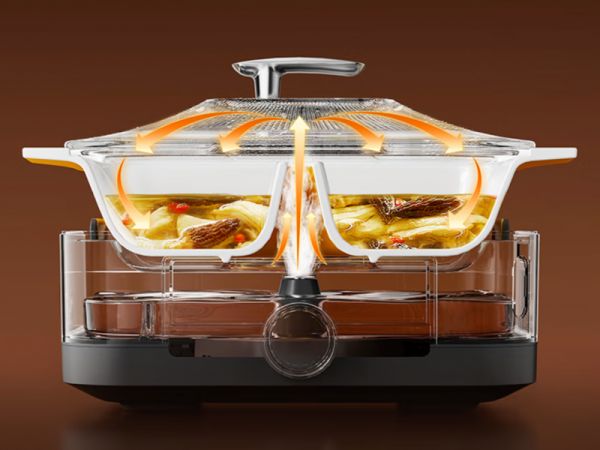 East菱电蒸锅DL-1005的汽锅烹饪专利