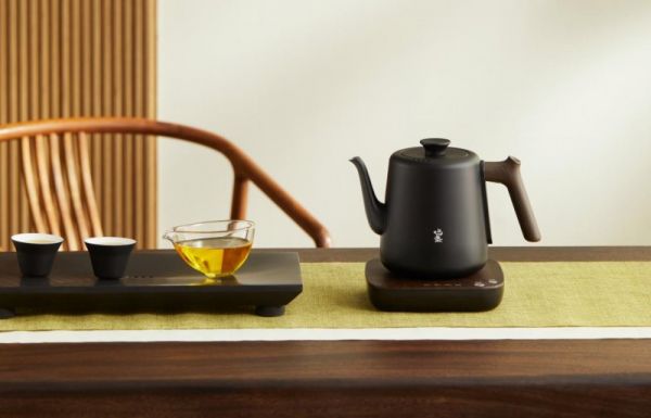 鸣盏无缝泡茶烧水壶外观