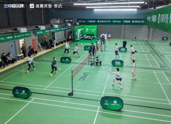 雅兰杯羽毛球公开赛比赛精彩瞬间