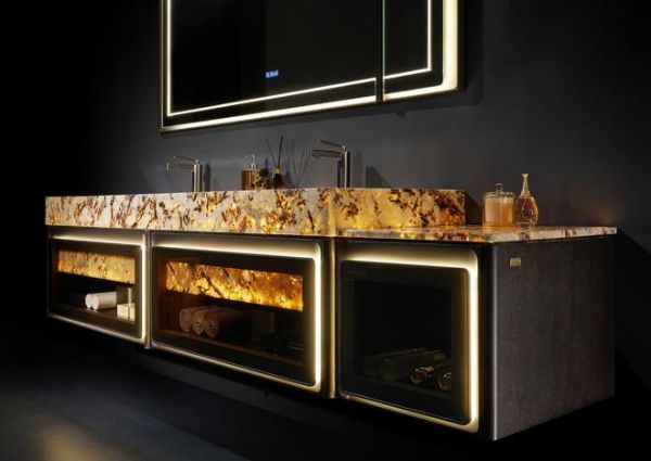 云珀系列浴室柜细节展示