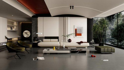 瓷砖颜色选择示意图