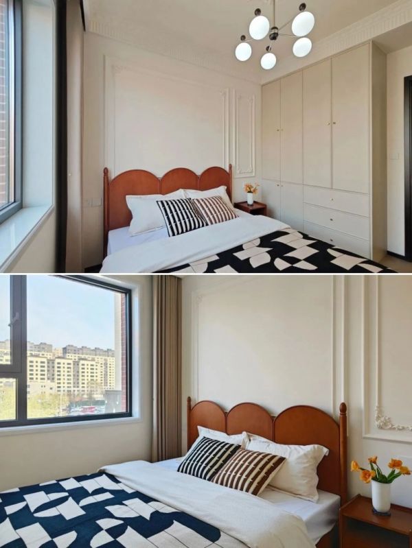 Secondary Bedroom with石膏线 Background