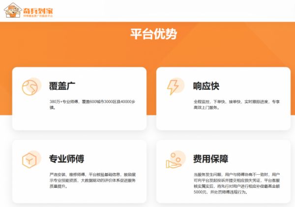 服务网络覆盖示意图