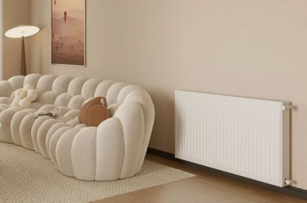 内墙体安装暖气片示意图