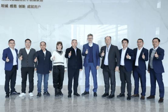 海蒂诗集团高层领导考察交流