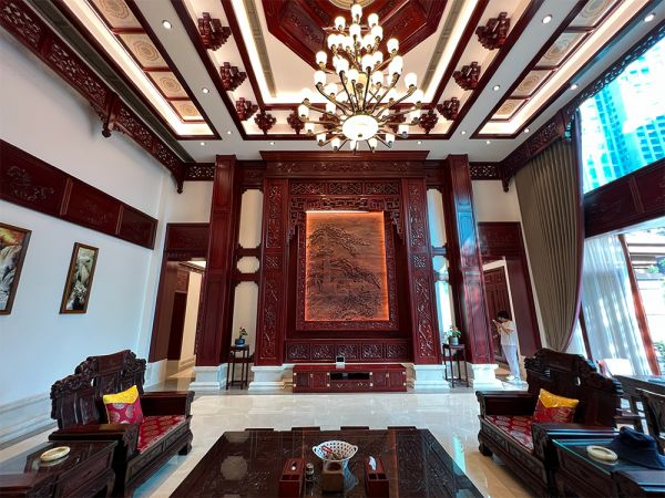 莱安华筑古建红木有限公司案例