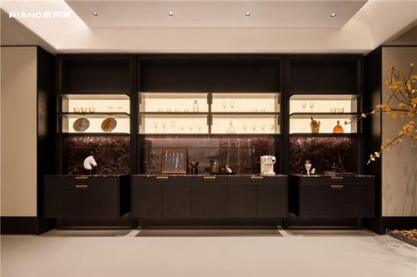 皮阿诺风华系列海派餐酒柜图