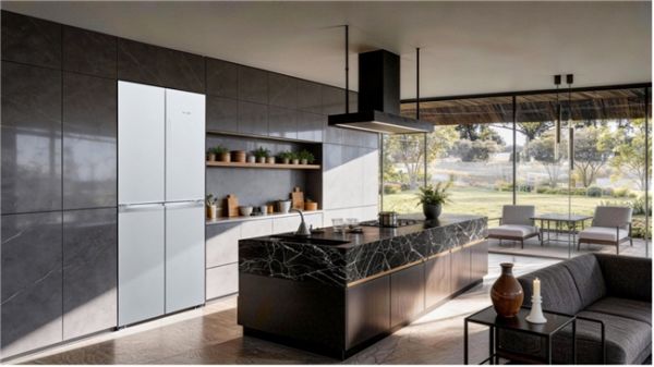 西门子无界Pro AI超氧真空舱十字门冰箱容量与收纳设计